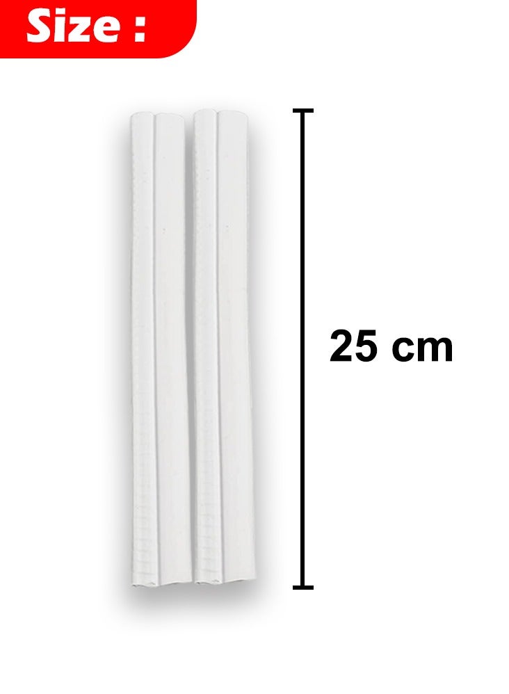 Generic Car Door Edge Guard Door Protector Rubber Clip Buffer (25CM - White) Pack Of Pair - Image 2
