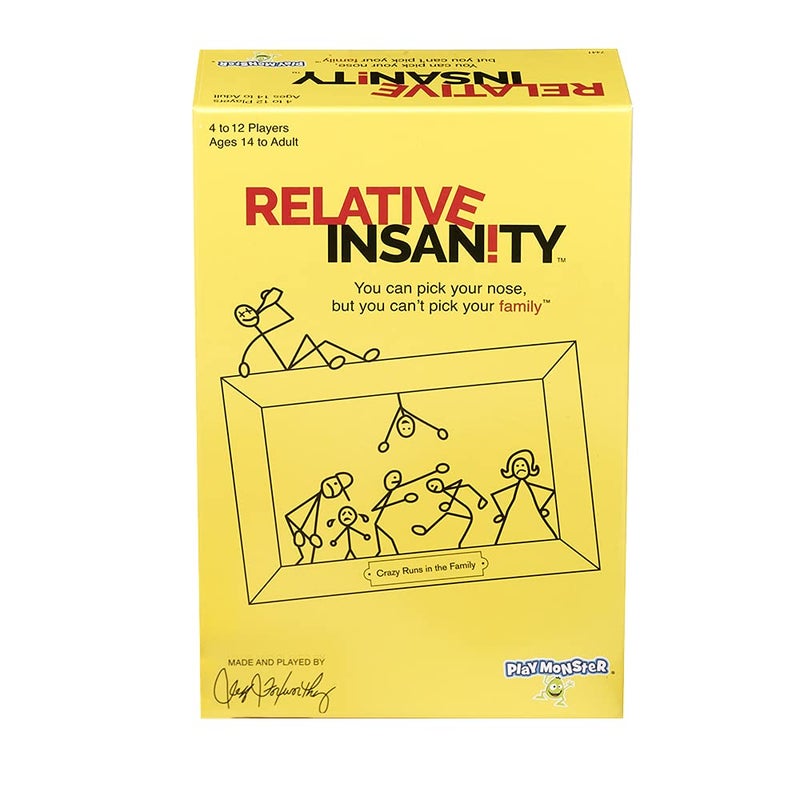 PlayMonster Relative Insanity Hilarious Party Game from Comedian Jeff Foxworthy Ages 14 4 Players - Image 2