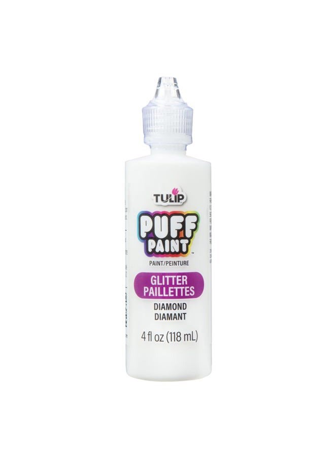 Tulip 3D Fabric Paint 4oz Glitter (Diamond) - Image 1