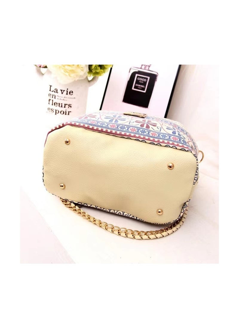 Goolsky - The Bucket Bags for Women, Mini Canvas Bucket Bag Purses Drawstring Closure Crossbody Handbags - Image 1