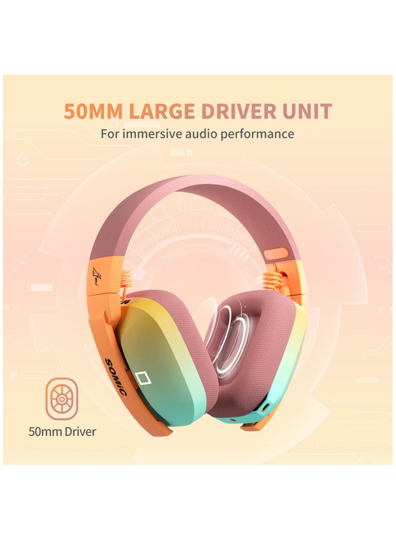 G810 Wireless Headset 2.4G for PC PS4 PS5 Laptop - Image 3