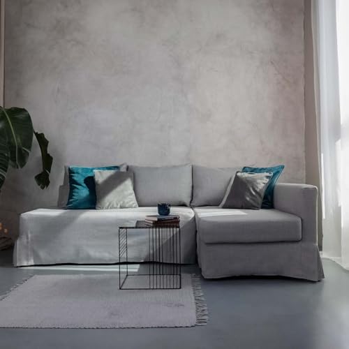 TLYESD Friheten Sofa Cover Replacement for IKEA Friheten Couch Cover, Friheten Cover, Friheten Sleeper Sofa Cover Only!(Foggy Grey, Right Chaise) - Image 4