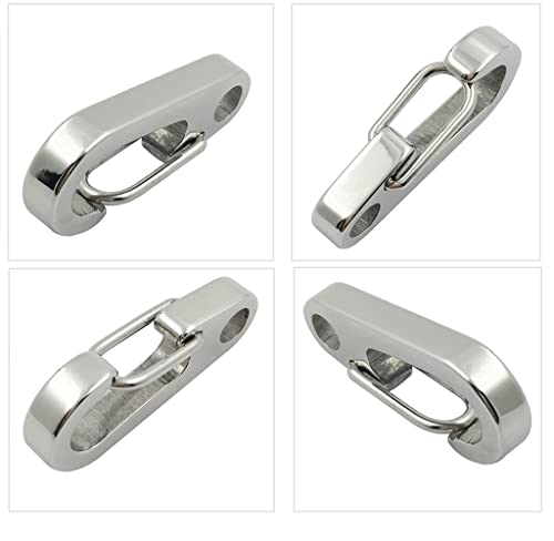 Chyobo Stainless Steel Dog Tag Quick Clips - Perfect for Dogs and Cats - Image 2