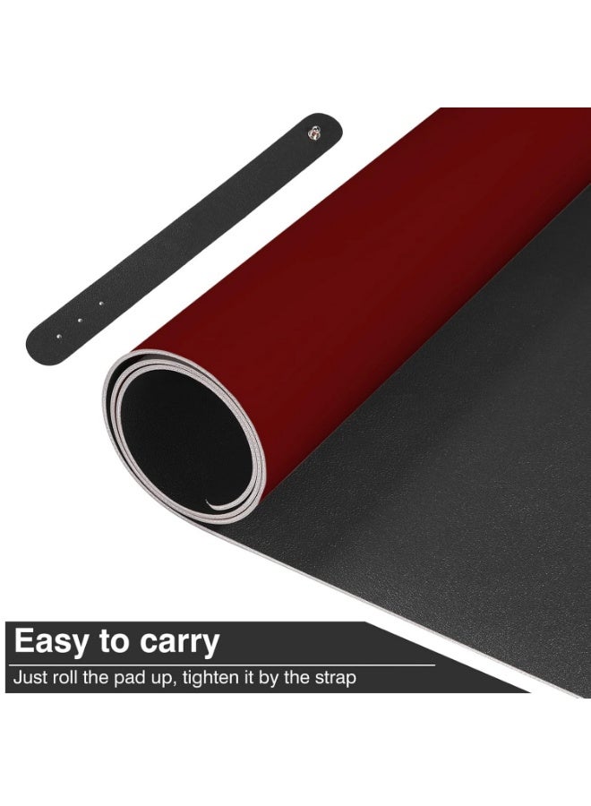 WinCheer Large Desk Pad, Non-Slip PU Leather Desk Mouse Pad Waterproof Desk Pad Protector, Dual-Side Use Desk Writing Mat for Office Home, 80cm x 40cm - Image 3
