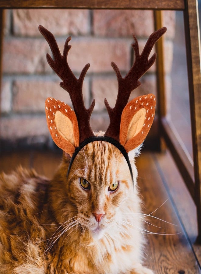 Hemobllo Christmas Halloween Pet Headband for Dog Cat Pet Elastic Band Adjustable,Costume Accessory for Cats and Kittens Comfortable Non-deformable for Holiday Season and Photography - Size S - Image 4