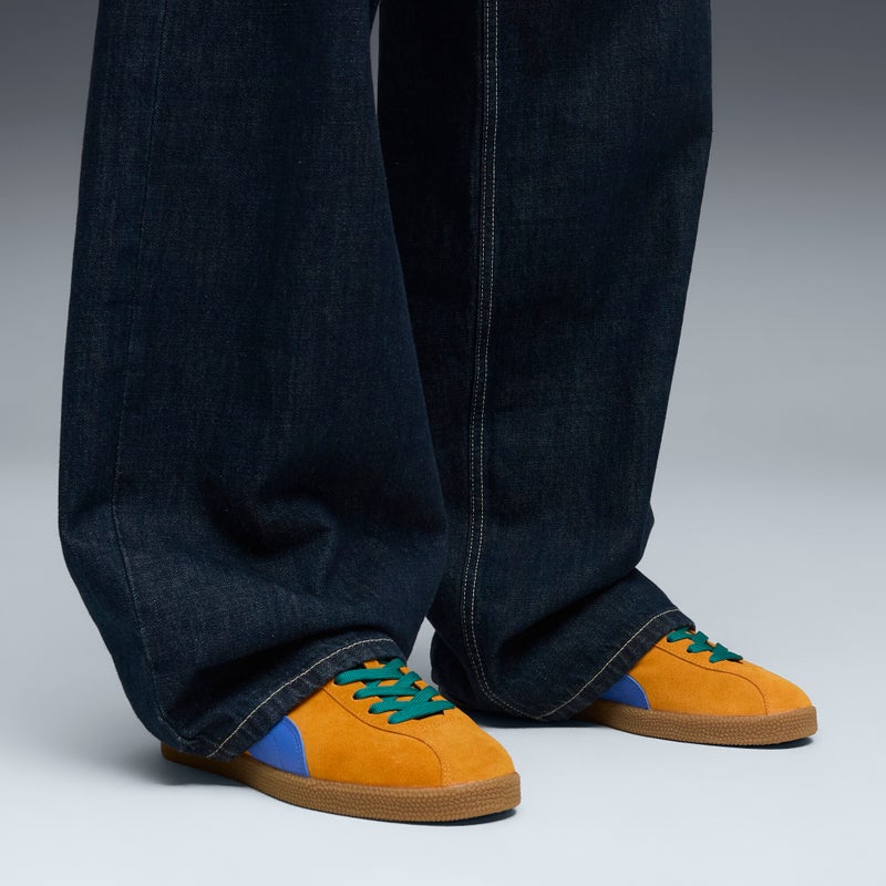 PUMA Brasil Mens Orange Sneakers - Image 2