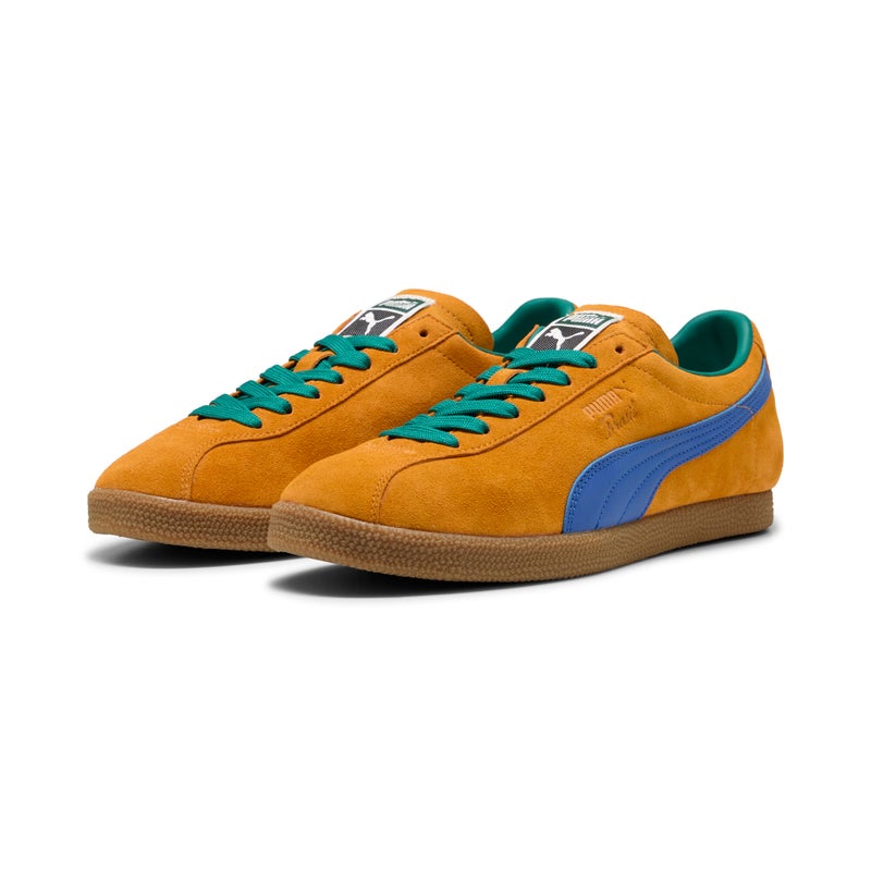 PUMA Brasil Mens Orange Sneakers - Image 4