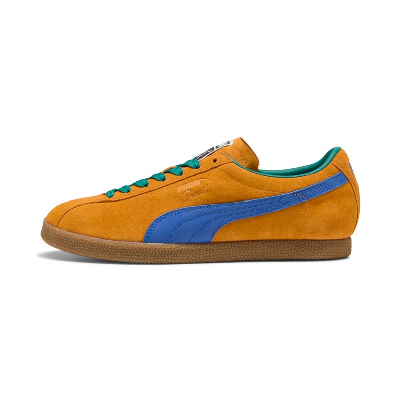 PUMA Brasil Mens Orange Sneakers - Image 1