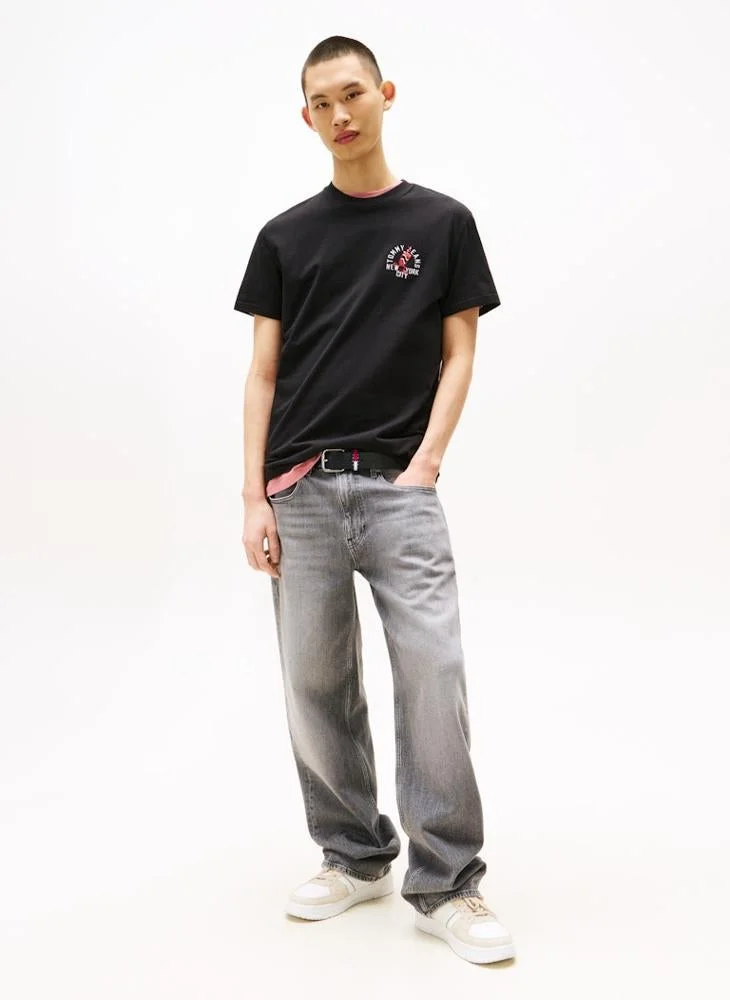 TOMMY JEANS  Regular Fit Short Sleeve T-Shirt for Men | Best Price UAE