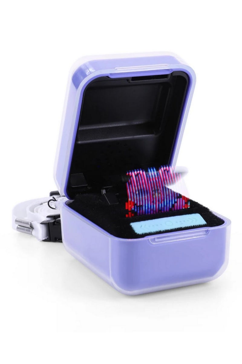 Soft Case Compatible for Bitzee Interactive Toy Digital Pet EVA Shell Protective Cover Electronic Machine Storage Bag for Virtual Game Accessories Clear Transparent - Image 1