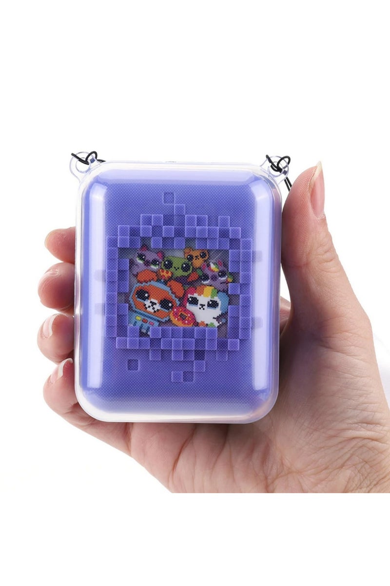 Soft Case Compatible for Bitzee Interactive Toy Digital Pet EVA Shell Protective Cover Electronic Machine Storage Bag for Virtual Game Accessories Clear Transparent - Image 2