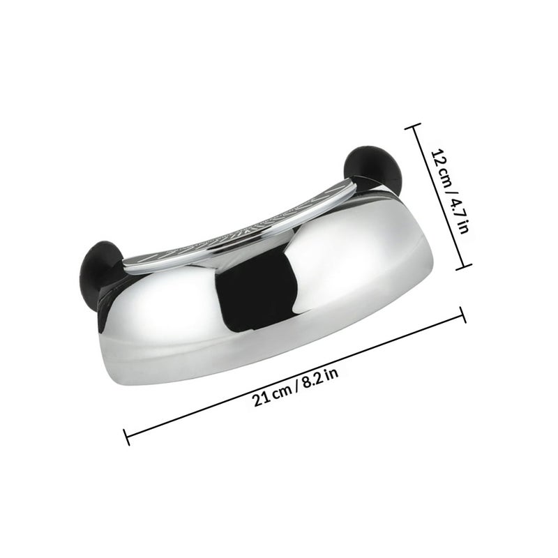 ATV Windscreen with Wide-angle Rear View Mirror for Enhanced Visibility and Safety - Image 2