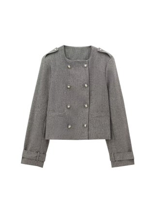 Wool Blend Pleated Skirt Set with Double Buttoned Jacket Elegance Style Two-Piece Womens Wear Made in Mainland China Tops - pzsku/Z0B6F2D2B8CB648E4FC31Z/45/1746226429/45c7ec76-e992-4fba-95aa-c7f797d6261b