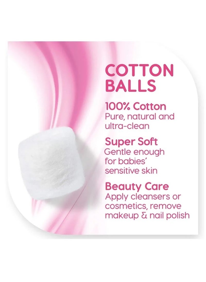 Alarayes - Spa Pure Cotton Balls - 50 Piece - Image 1