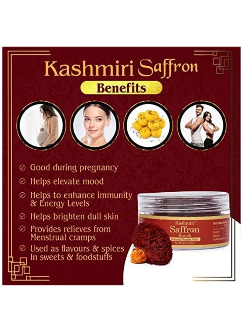Vedapure A Grade Original Kashmiri Saffron 5 g - Image 5