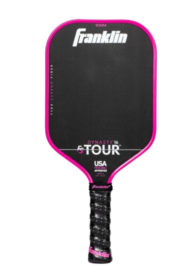 مضرب بيكلبول 10.1 FS TOUR DYNASTY 16MM وردي