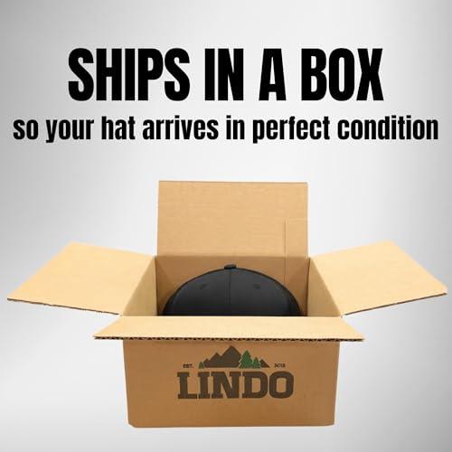 LINDO Trucker Hat [ The Great Outdoors: Black ] - Image 5