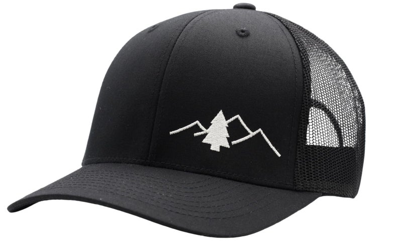 LINDO Trucker Hat [ The Great Outdoors: Black ] - Image 1