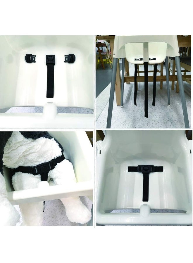 zarpma Baby Safety Belt, 3-Point Harness for Child Kid Safe for IKEA Antilop High Chair - Image 2