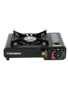 YOKOSAKI Camping Stove, Portable Stove Perfect for Hiking, Outdoor Camping Single Burner Compatible With Butane Gas  - Image 1