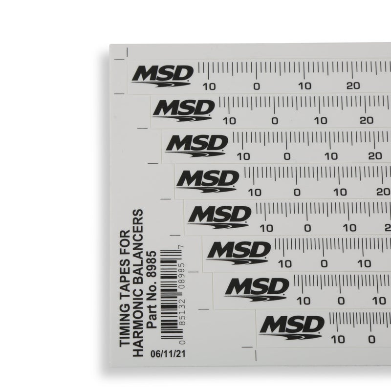 MSD 8985 Timing Tapes for Harmonic Balancers - Image 2