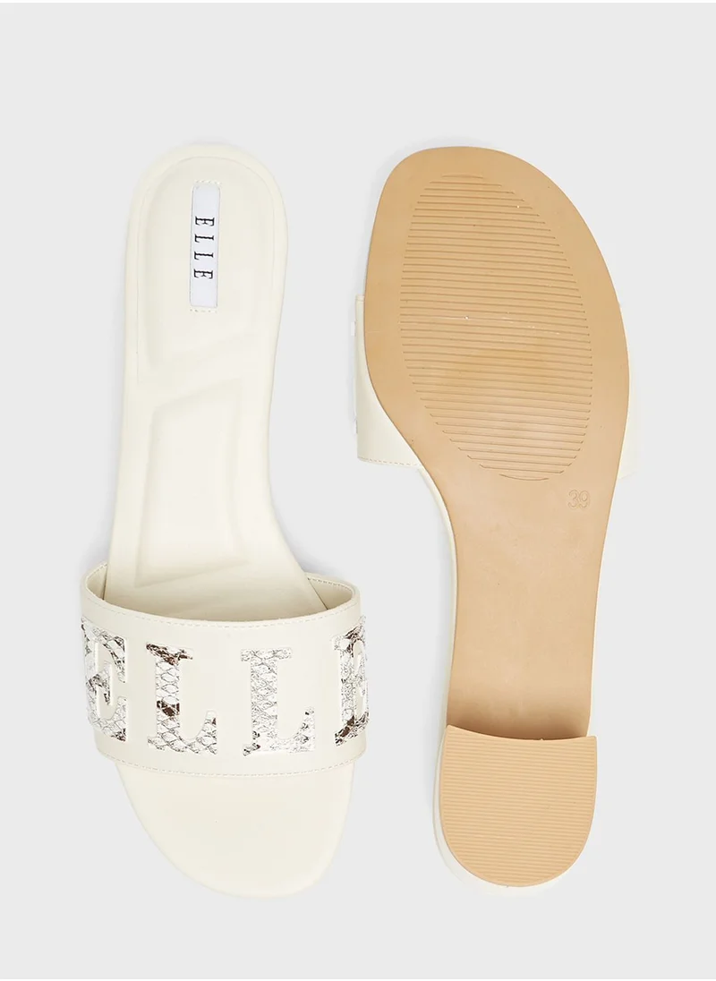 ELLE One Strap Sandals