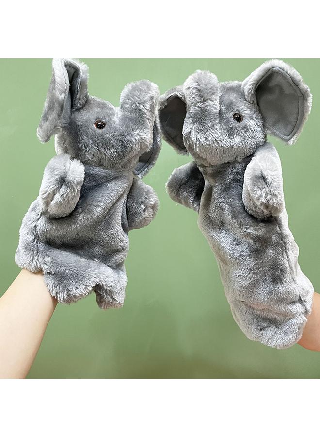 Bluejw New Suit Plush Toy Hand Doll Panda Doll Soothing Early Education Gloves Shake Tone - Image 1