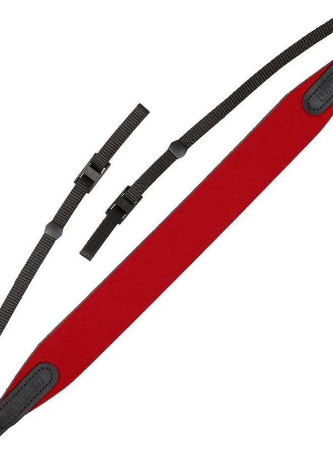OP/TECH USA حزام راحة E-Z من OP/TECH 2702252 لكاميرا/منظار - أحمر - Image 1