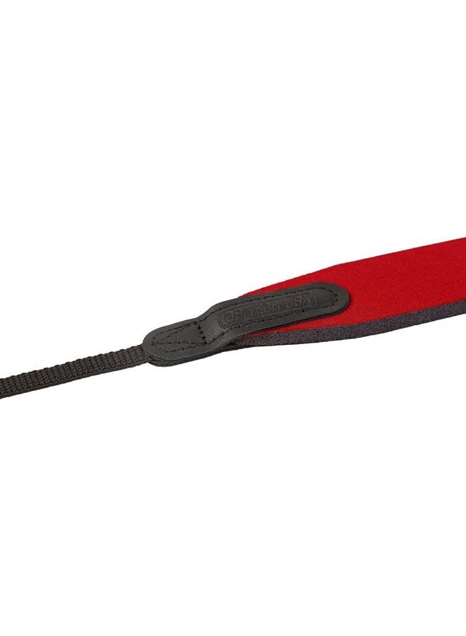 OP/TECH USA حزام راحة E-Z من OP/TECH 2702252 لكاميرا/منظار - أحمر - Image 3