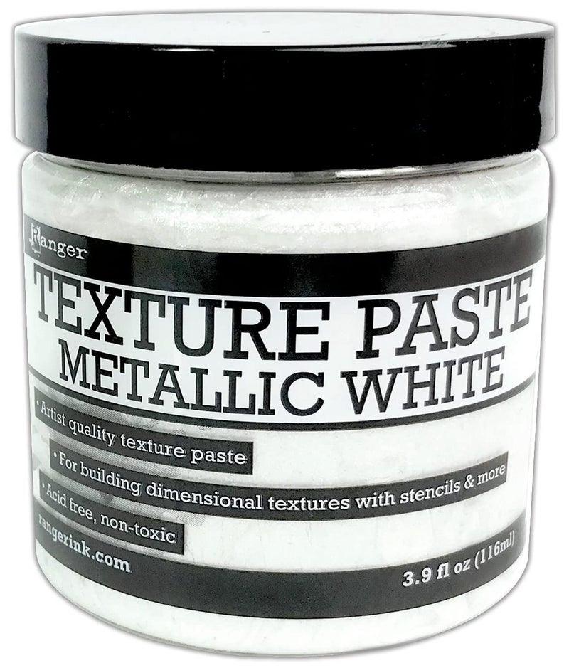 Ranger Metallic White Texture Paste by Ranger Ink (INK76919) - Image 1