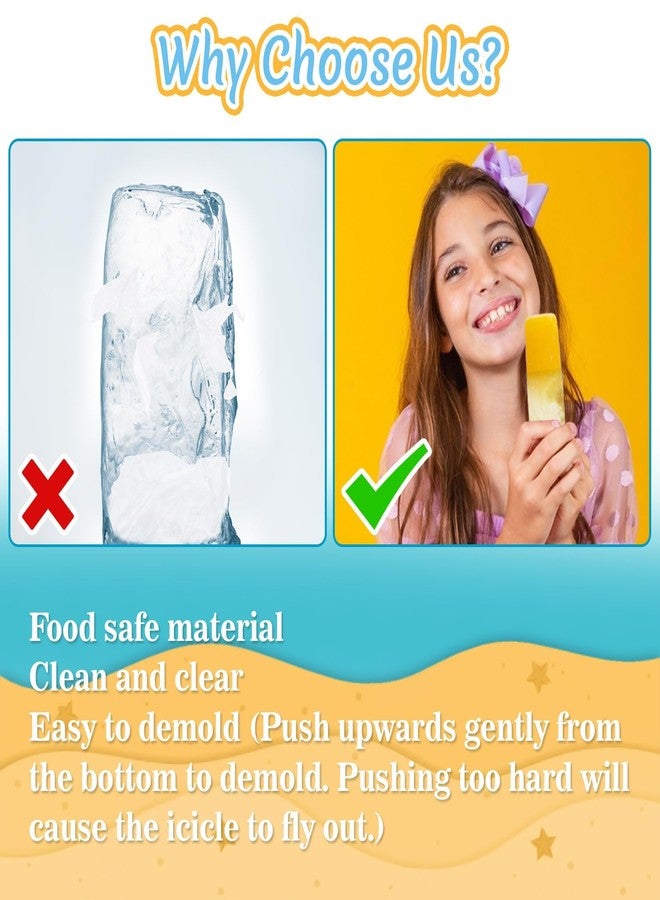 MAQIHAN 100 كيس بلاستيكي لحلوى الثلج - 4x12 Bolsas para bolis de hielo mexicanos تجميد أكياس الثلج المصاصة قالب المصاصة bolsas para helados caseros مغلفة المصاصات الزبادي الآيس كريم عصير العفن حقيبة - Image 3