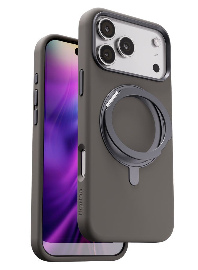 blupebble RingFlex MagSafe Compatible Case with 360° Foldable & Rotatable Kickstand for iPhone 17 Pro / iPhone 17 Pro Max – Shockproof Slim Protective Cover - Image 1