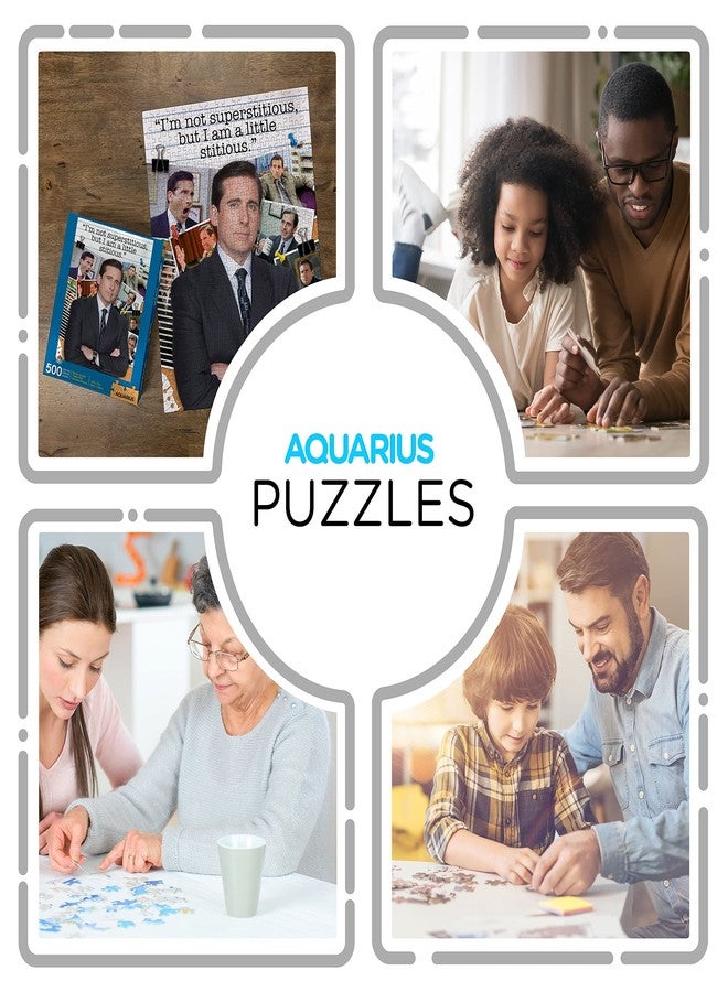 AQUARIUS The Office Michael Scott Puzzle (500 Piece Jigsaw Puzzle) - Officially Licensed The Office Merchandise & Collectibles - Glare Free - Precision Fit - 14 x 19 Inches - Image 4