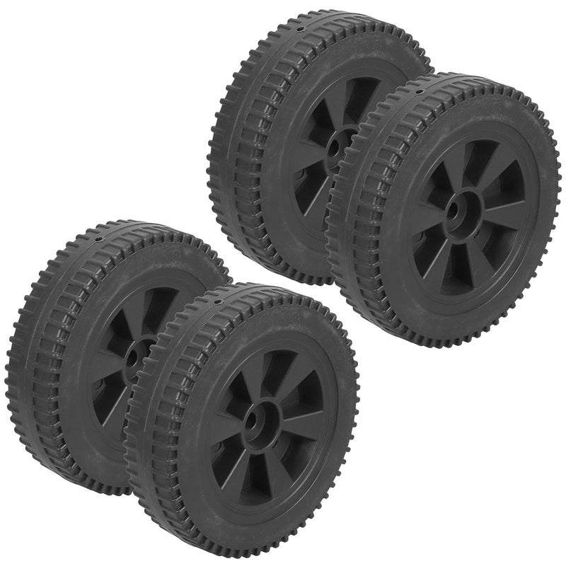 4Pcs 6 Inch Barbecue Stove Wheels Replacement For Grill Cart Outdoor Gatherings - Image 2