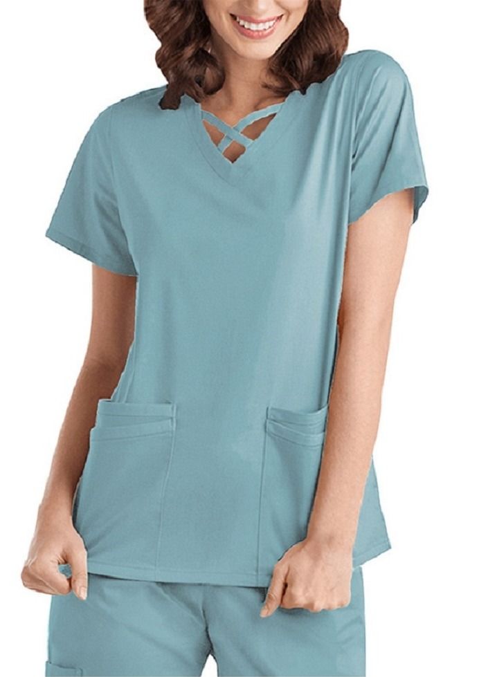Gasin Medical Scrub Set Elastic Quick-Drying Medical Overalls  - Image 1