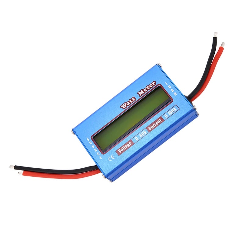Energy Meter: Blue LCD Screen - Low Power Consumption Volt Amp Meter for DC Circuits Solar System Battery Bank Troubleshooting - Image 4