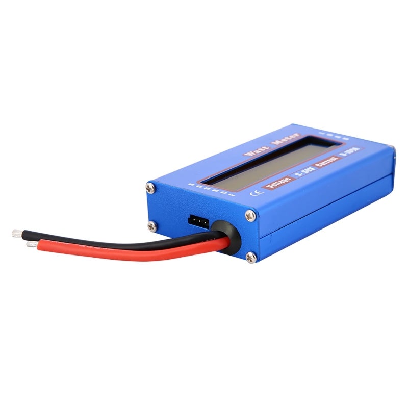 Energy Meter: Blue LCD Screen - Low Power Consumption Volt Amp Meter for DC Circuits Solar System Battery Bank Troubleshooting - Image 5