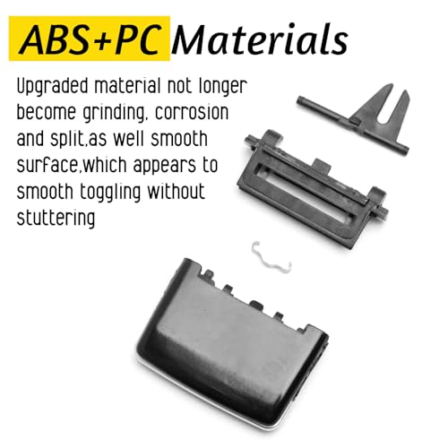 BJchiwu A/C Vent Outlet Grille Clip Fit for Mercedes-Benz ML250 ML350 ML400 ML500 GLE300d GLE350 GLE400 GLE43 GLE450 GLE550e GLE63 AMG GL450 GL550 GL63 GLS450 GLS550 GLS63 GLS450 GLS550(1PCS Rear Row) - Image 4