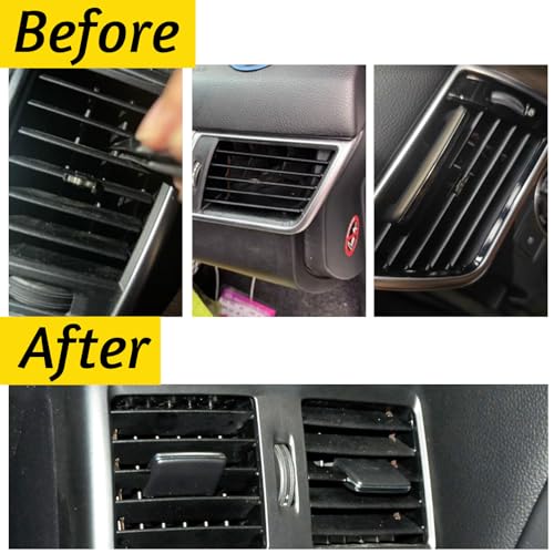 BJchiwu A/C Vent Outlet Grille Clip Fit for Mercedes-Benz ML250 ML350 ML400 ML500 GLE300d GLE350 GLE400 GLE43 GLE450 GLE550e GLE63 AMG GL450 GL550 GL63 GLS450 GLS550 GLS63 GLS450 GLS550(1PCS Rear Row) - Image 2