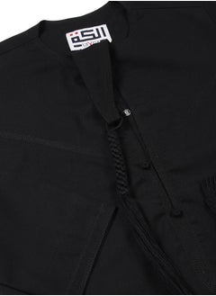 U.S. ELK Boy’s Emirati Kandura | Stitched Traditional Kids Arabic Thobe, Dishdasha, Kaftan for Boys | Long Sleeve Islamic Arab Dress with Side Pocket  - Image 3