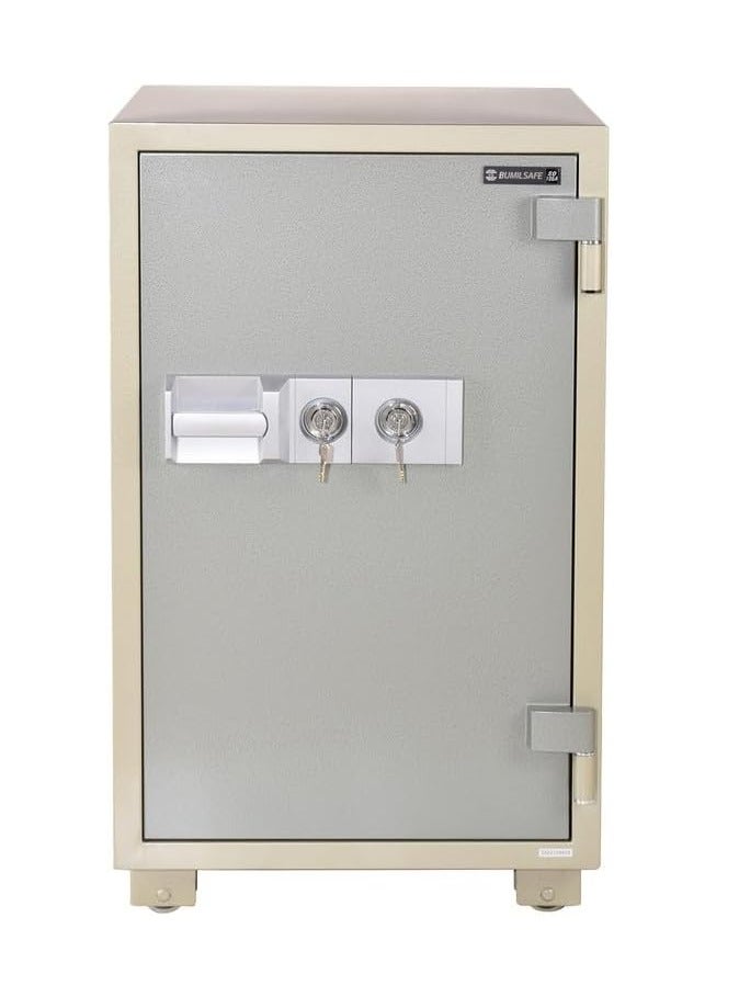 BUMIL SAFE SD106AK Bumil Safe Anti-Burglar Fireproof Safe Box with a Lockable Drawer & 2 Adjustable Shelves, and Dual Key Locks  (100 X58 X55.6CM 195Kgs) - Made in Korea - Image 1