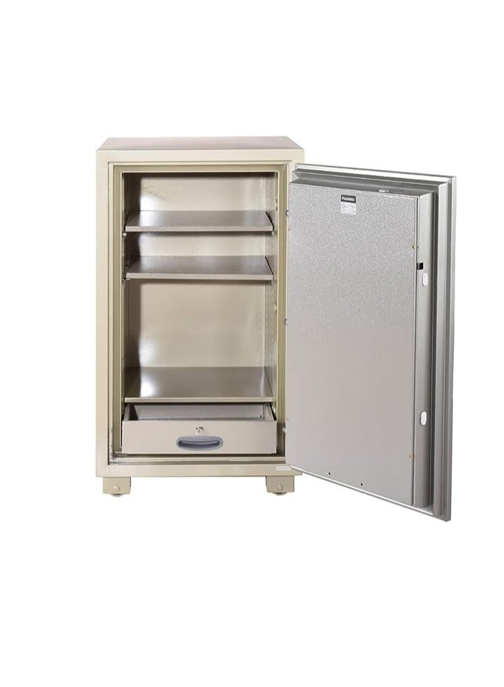 BUMIL SAFE SD106AK Bumil Safe Anti-Burglar Fireproof Safe Box with a Lockable Drawer & 2 Adjustable Shelves, and Dual Key Locks  (100 X58 X55.6CM 195Kgs) - Made in Korea - Image 2
