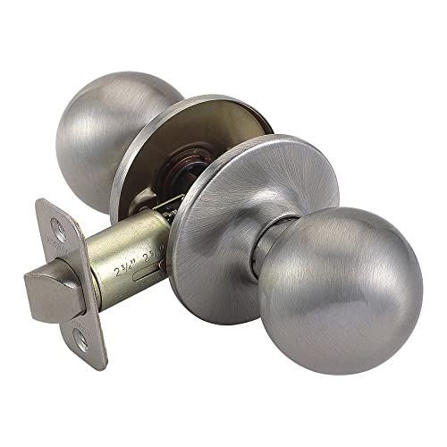 Design House 781872 Ball Passage Hall and Closet Door Knob Satin Nickel - Image 1