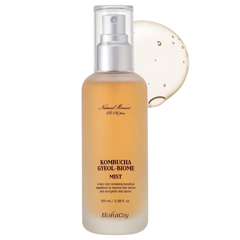 Elishacoy Kombucha Gyeol Biome Mist - Hydrating & Skin Smoothing Face Spray - Vegan Formula 3.38 fl.oz/100ml - Image 1