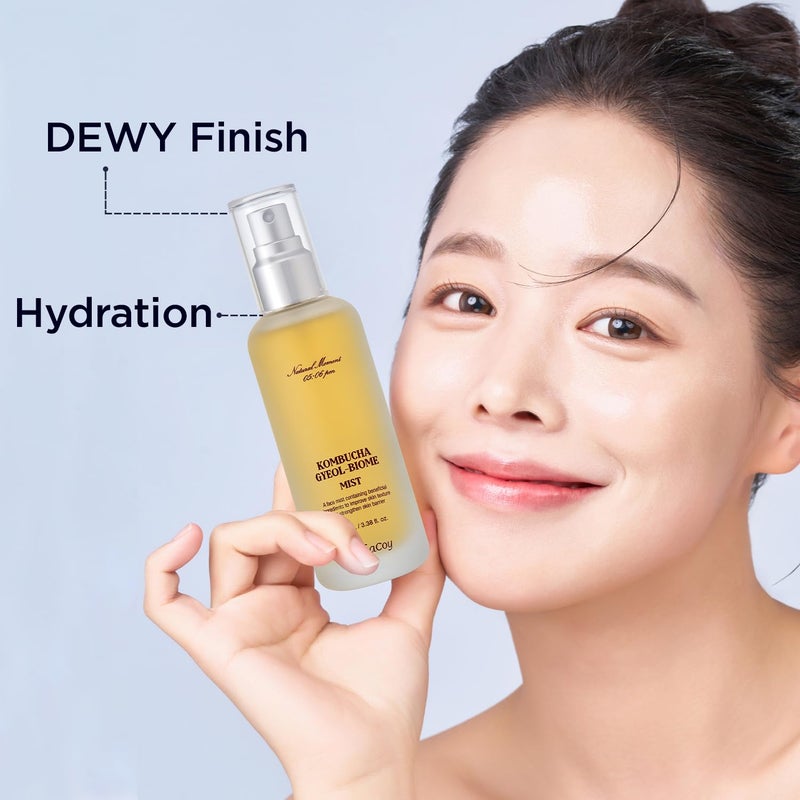 Elishacoy Kombucha Gyeol Biome Mist - Hydrating & Skin Smoothing Face Spray - Vegan Formula 3.38 fl.oz/100ml - Image 5