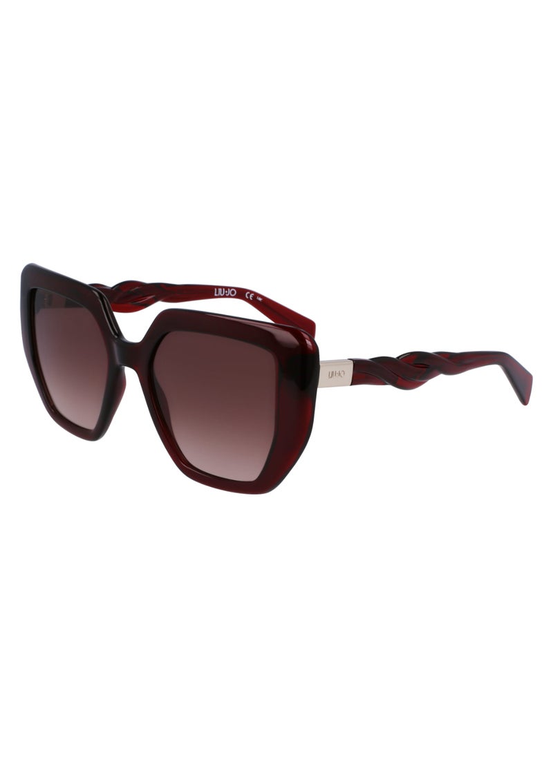 Liu Jo - FULL RIM METAL INJECTED LIU JO SUNS LJ788S 5219 (601) BURGUNDY - Image 1