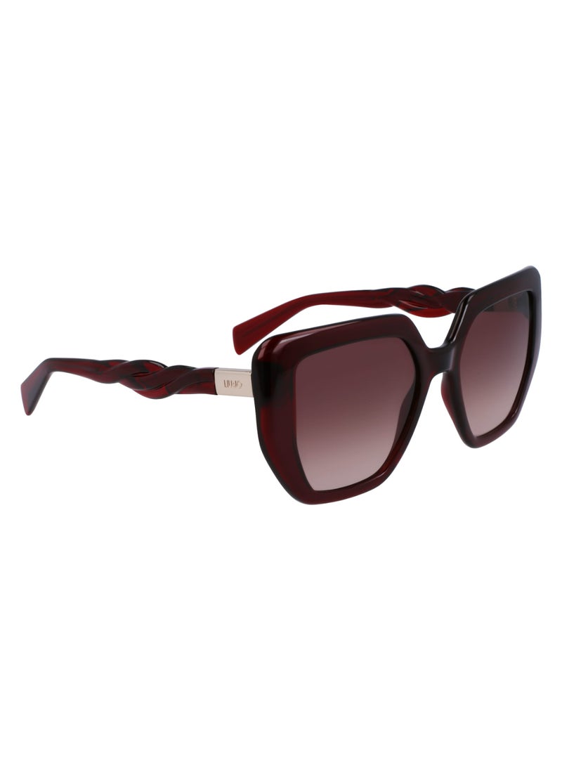 Liu Jo - FULL RIM METAL INJECTED LIU JO SUNS LJ788S 5219 (601) BURGUNDY - Image 1