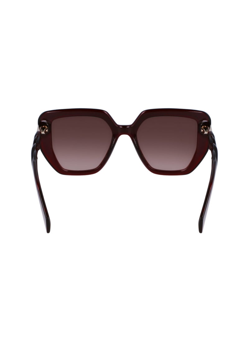 Liu Jo - FULL RIM METAL INJECTED LIU JO SUNS LJ788S 5219 (601) BURGUNDY - Image 1