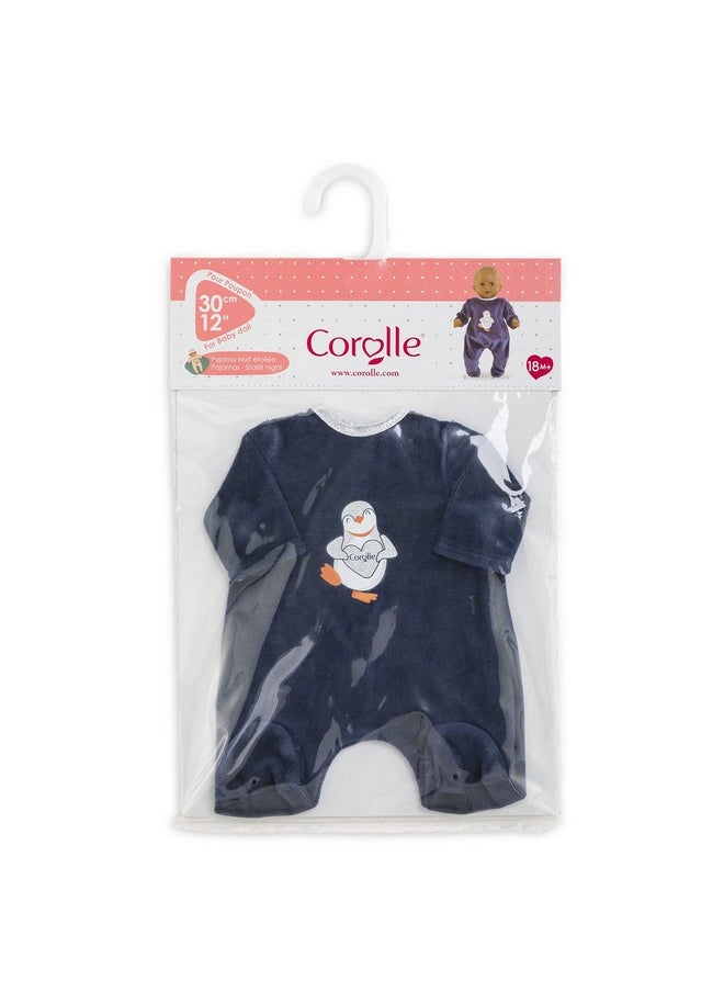 Corolle Corolle 12" Starlit Night Pajamas Baby Doll Outfit - Mon Premier Poupon Clothing and Accessories fit 12" Dolls, for Ages 18 Months and up  - Image 4
