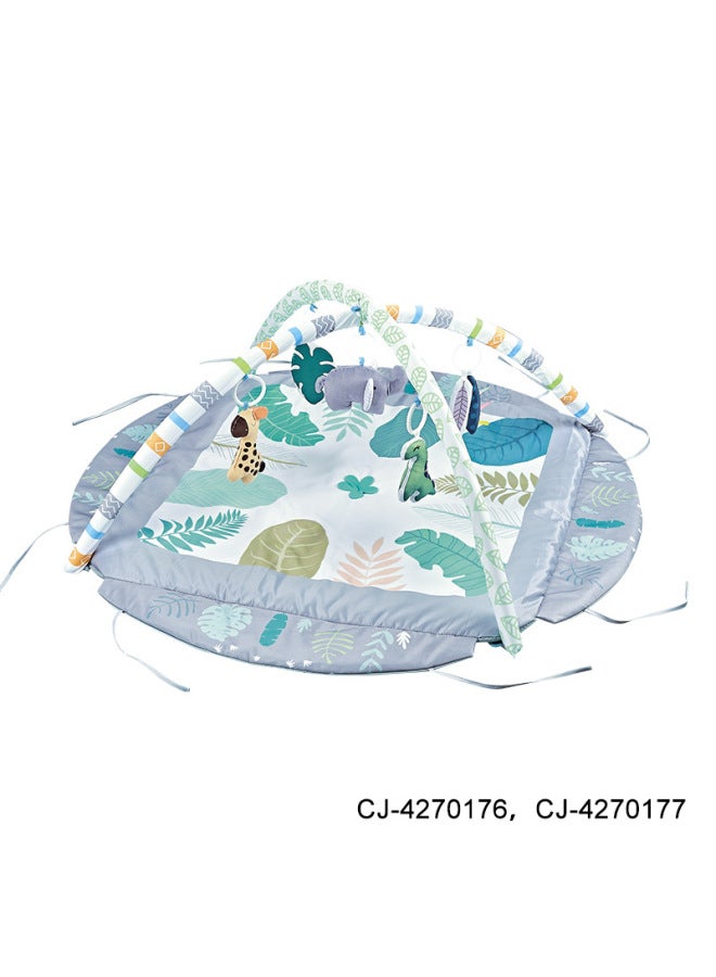 CJ Export Baby 4 Sides Round Game Mat Fitness Rack Foldable Machine Wash Multi-functional Climbing Mat Suit - Image 1